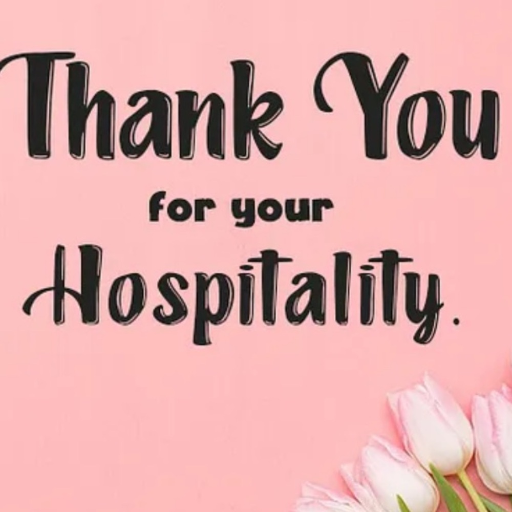 Host Appreciation